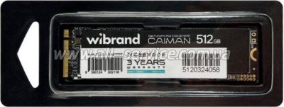  SSD M.2 2280 512GB Caiman Wibrand (WIM.2SSD/CA512GB)