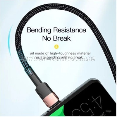 ���� ������ USB 2.0 AM to USB-C 2.0m 7A black Essager (EXCT-XCA01)