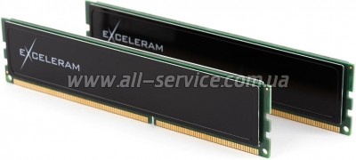 ������ ������ ��� ���������� DDR3 16GB (2x8GB) 1600 MHz Black Sark eXceleram (E30207A)