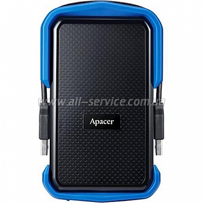  1TB Apacer AC631 2.5" USB 3.1 Black/Blue (AP1TBAC631U-1)
