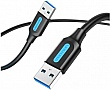 ���� ������ USB 3.0 AM/AM 3.0m black Vention (CONBI)