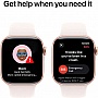 - Apple Watch Series 10 GPS 42mm Rose Gold Aluminium Case with Light Blush Sport Band - M/L (MWWJ3QH/A)