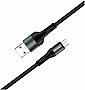 ���� ������ USB 2.0 AM to Micro 5P 1.0m nylon black ColorWay (CW-CBUM045-BK)