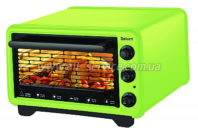 Электрическая печь Saturn ST-EC10702 Green Электрическая печь Saturn ST-EC10702 Green