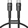 ���� ������ USB-C to USB-C 1.0m 100W black Essager (EXCTT1-XC01)