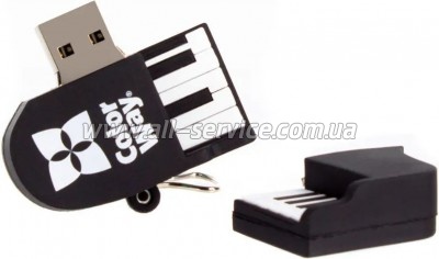 e ColorWay Piano 64GB 3.0 Black (CW-USBPO64)