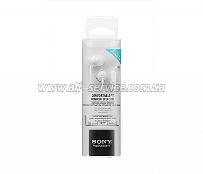  Sony MDR-EX15AP White (MDREX15APW.CE7)