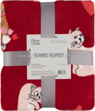 ���� Ardesto Flannel 160�200�� ������ � ���������� (ART0124PB)