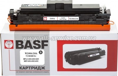 �������� BASF HP LJ 4201/ 4202/ MFP 4301/ 4302 ������ W2100A/ 2200A/ 2300A Black (BASF-KT-W2100A)