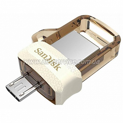  SanDisk 128GB USB 3.0 Ultra Dual Drive m3.0 OTG (SDDD3-128G-G46)
