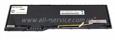    FUJITSU LifeBook E753 E754 GRAY FRAME BLACK US BackLight