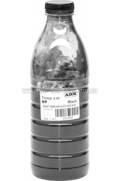 Тонер АНК HP M607/ M608/ M609/ M631 бутль 330г (3202654) Тонер АНК HP M607/ M608/ M609/ M631 бутль 330г (3202654)