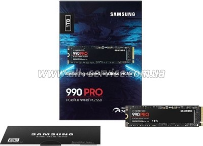  SSD M.2 2280 1TB 990 PRO Samsung (MZ-V9P1T0BW)