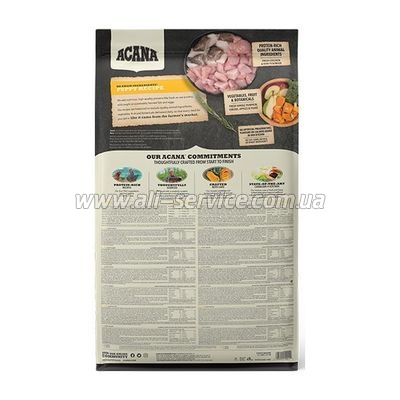     ACANA Puppy Recipe 11.4  (0064992500115)