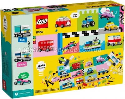 ����������� LEGO Classic ���������� ������������ �������� 900 ������� (11036)