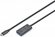 ���� ������ USB 3.2 AF to USB-C 10.0m Gen1 Active 5G Digitus (DA-73111)