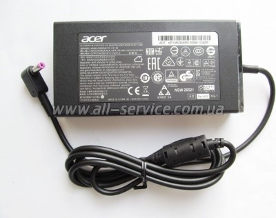 ���� ������� � �������� Acer 135W 19V, 7.1A, ������ 5.5/1.7, Slim-������ (PA-1131-05 / A40276)