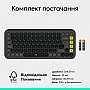  Logitech POP Icon Keys Bluetooth UA Graphite (920-013157)