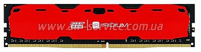  4Gb GOODRAM DDR4 2400MHz Iridium Red (IR-R2400D464L15S/4G)