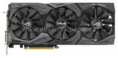 Видеокарта ASUS GeForce GTX1060 6GB GDDR5 GAMING OC (STRIX-GTX1060-O6G-GAMING) Видеокарта ASUS GeForce GTX1060 6GB GDDR5 GAMING OC (STRIX-GTX1060-O6G-GAMING)