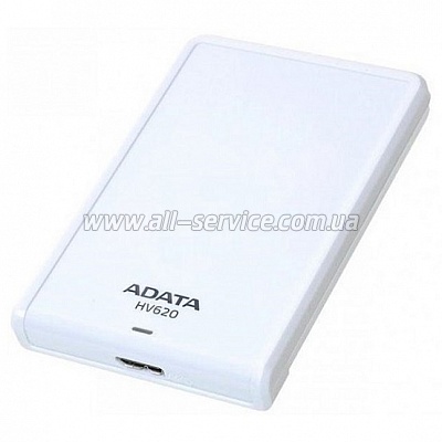  3TB ADATA HV620 WHITE COLOR BOX (AHV620-3TU3-CWH)