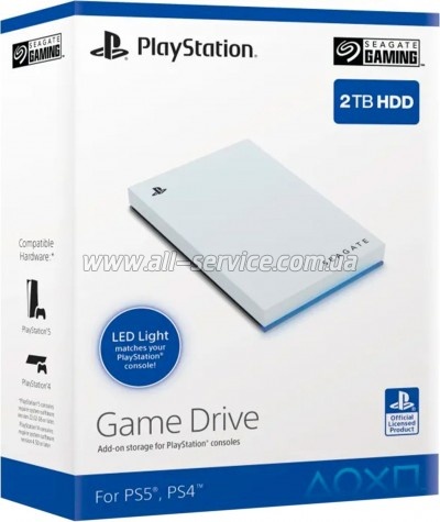 ��������� 2.5" 2TB Game Drive for PlayStation 5 Seagate (STLV2000201)