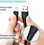 ���� ������ USB 2.0 AM to Lightning 2.0m 3A textured PVC black ColorWay (CW-CBUL095-BK)