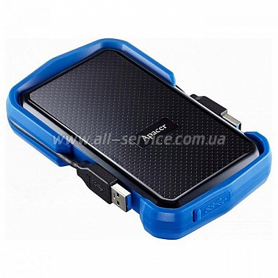 1TB Apacer AC631 2.5" USB 3.1 Black/Blue (AP1TBAC631U-1)