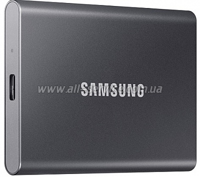SSD  USB 1TB Samsung T7 Touch Titan Gray (MU-PC1T0T/WW)