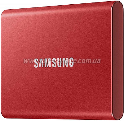 SSD  SAMSUNG T7 2TB USB 3.2 GEN.2 RED (MU-PC2T0R/WW)