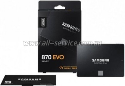  SSD 2.5" 500GB 870 EVO Samsung (MZ-77E500B/EU)