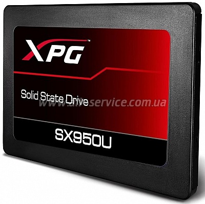 SSD  960GB  ADATA XPG SX950U 2.5" SATA 3D TLC (ASX950USS-960GT-C)