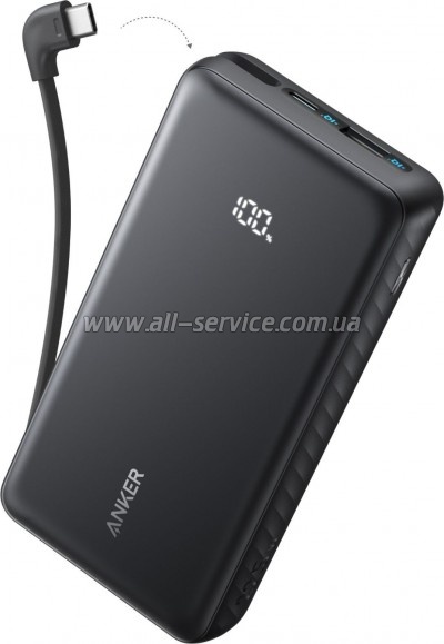 Батарея универсальная Anker 20000mAh PD 22.5W Black (A110EH11) Батарея универсальная Anker 20000mAh PD 22.5W Black (A110EH11)