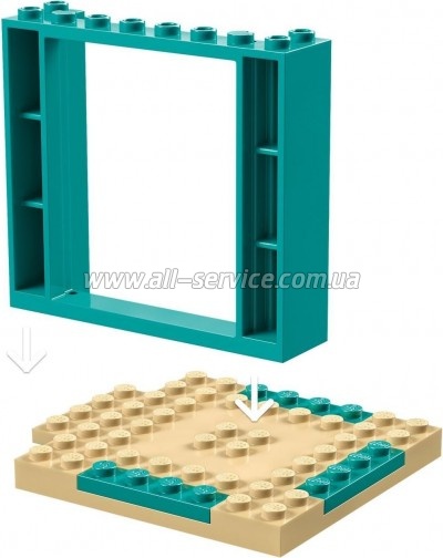 ����������� LEGO Bluey ������� � ���� � ����� �� ������� �������� (11201)