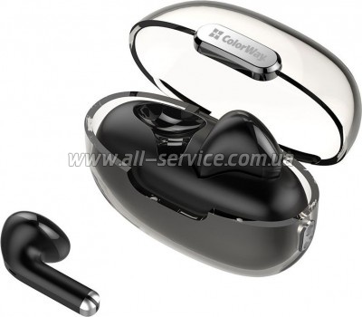  ColorWay Slim TWS-2 Earbuds Black (CW-TWS2BK)