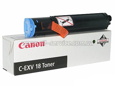Тонер-картридж C-EXV18 Canon iR1018/ 1018J/ 1022 (0386B002)