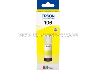  Epson 106 Epson L7160/ 7180 Yellow (C13T00R440)