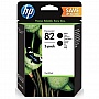  HP 82 DesignJet 510 Black Dual Pack (P2V34A)