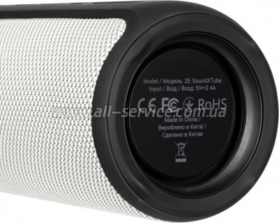   2E SoundXTube TWS MP3 Wireless Waterproof Grey (2E-BSSXTWGY)