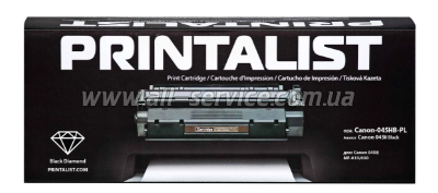  PRINTALIST Canon 045H Canon MF-610/ 630/ LBP611/ 612  1246C002/ CF400X Black (Canon-045HB-PL)
