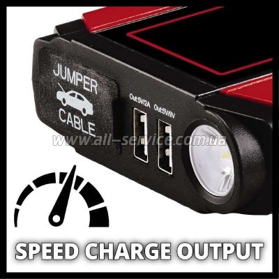 ����� �������� ���������� Einhell CE-JS 18 Jump Starter Power Bank, 18000���, 2�USB 5�, 12�, ���� 600A (1091531)