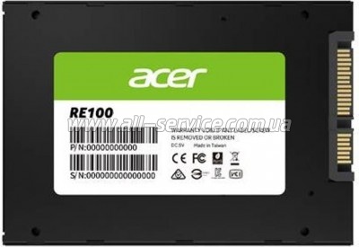 SSD  Acer 2.5" 256GB (RE100-25-256GB)