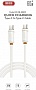 ���� ������ USB-C to USB-C 1.0m 27W white XO (XO-CB-300CC-WH)