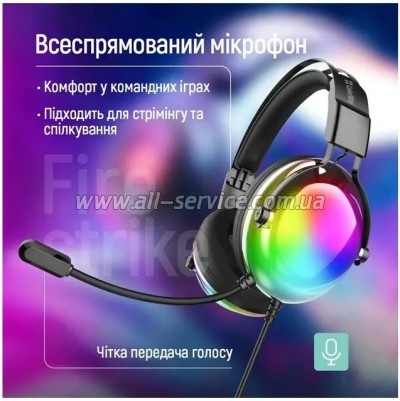 �������� ColorWay Firestrike RGB Black (CW-HPG04BK)