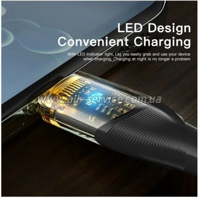 ���� ������ USB 2.0 AM to USB-C 1.0m 7A black Essager (EXCT-XJ01-P)