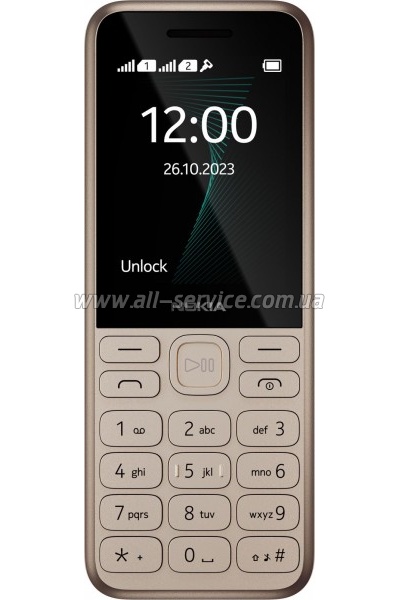 ��������� ������� Nokia 130 DS 2023 Light Gold