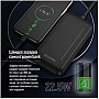   ColorWay 20 000 mAh Portable Charger (USB/QC3.0 + USB-C/PD/22.5W) Black (CW-PB200LPB4BK-PD)