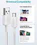 ���� ������ USB 2.0 AM to USB-C 1.8m 322 white Anker (A81H6H21)