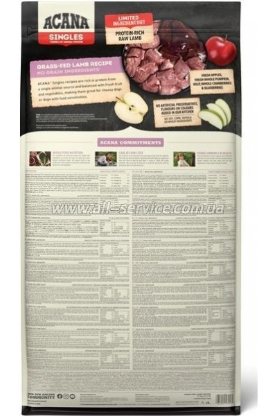     ACANA Grass-Fed Lamb 2  (0064992570200)