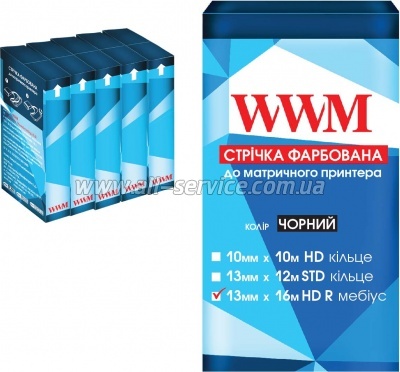 ����� �������� �������� 5�� WWM 13�� � 16� HD ������ Refill Black (R13.16HR5)